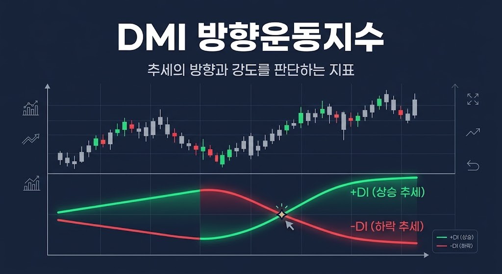 DMI(+DI, -DI) 지표란 무엇인가 — 상승 힘과 하락 힘을 나누어 보는 법